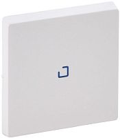 Лицевая панель Legrand Valena Life для 1-кл. выключателя с подсветкой белый картинка